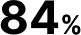 84%